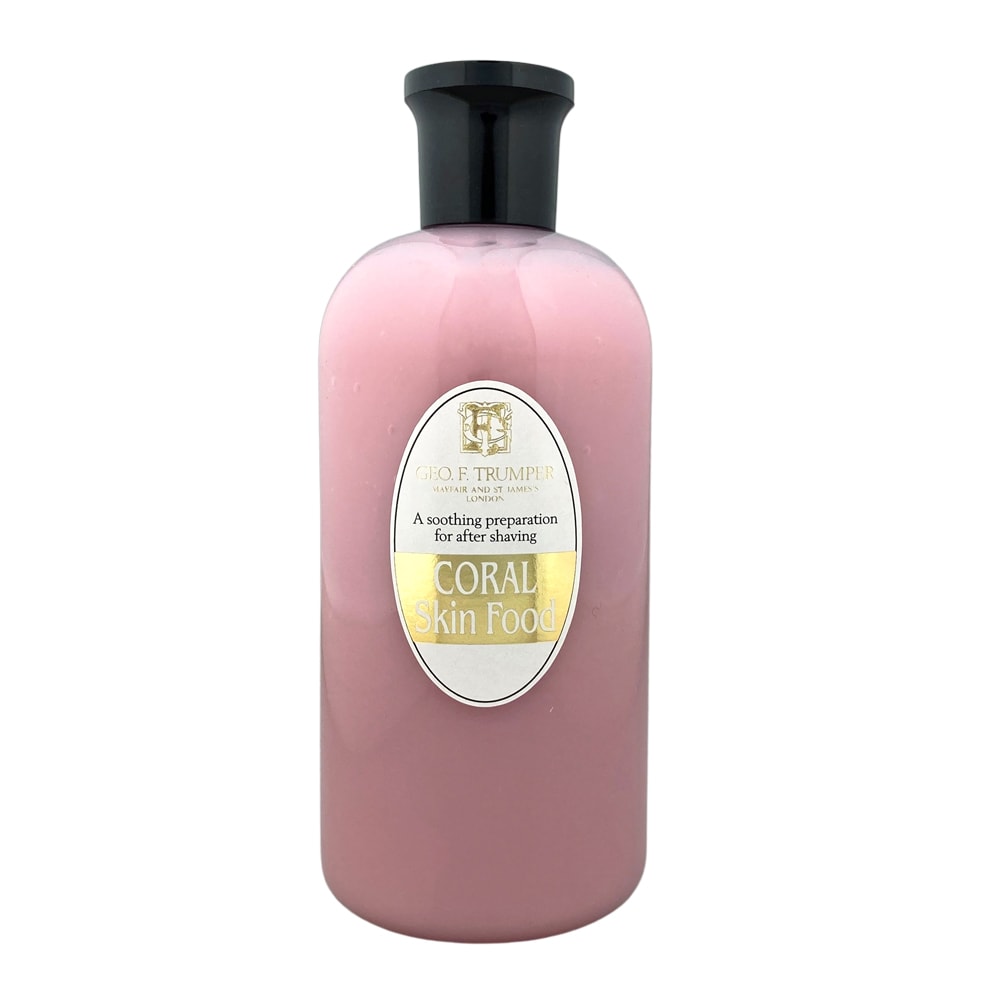 A bottle of Geo. F. Trumper Coral skin food