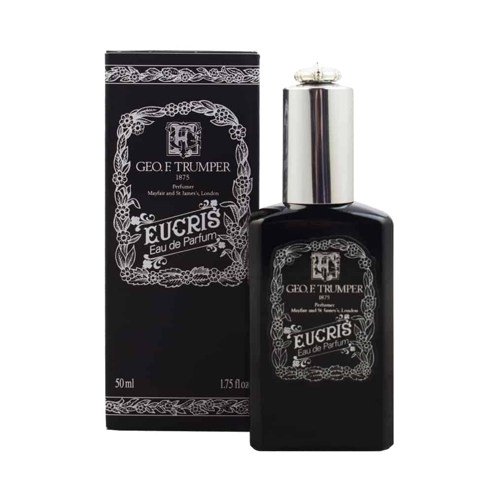 Geo. F. Trumper Eucris eau de toilette with its box
