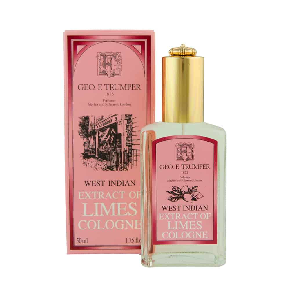 Geo. F. Trumper Extract of Limes cologne with its box